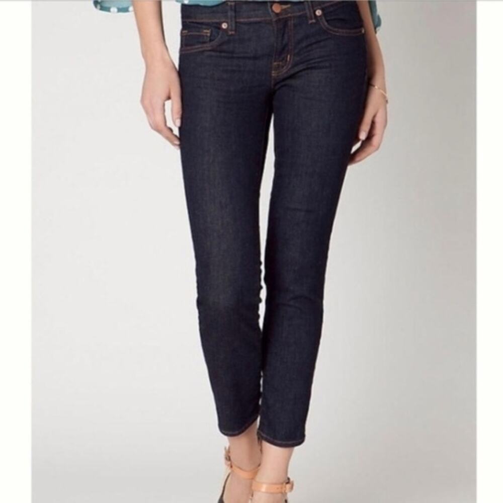 J. Brand 7/8 Ignite Wash Ankle Jeans Dark Wash Sz 27